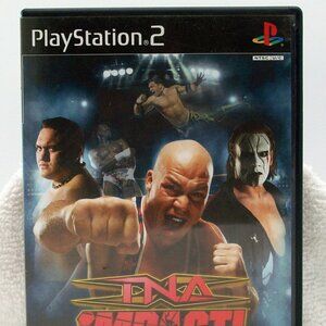 Sony Playstation 2 TNA Impact! Wrestling Kurt Angle, Booker T, Sting, Rhino